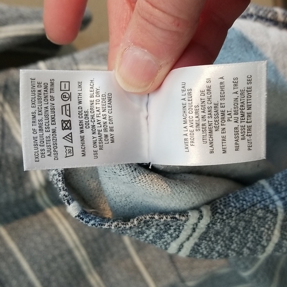 Anthropologie Maeve Wrapped Striped Column Dress Size Medium - Picture 8 of 15